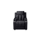 Fauteuil inclinable de luxe pour enfants avec repose-pieds, appui-tête et 2 porte-gobelets Fauteuil inclinable en microfibre pour enfants de 3 ans et plus