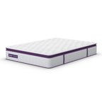 Matelas hybride à ressorts ensachés et mousse à mémoire de forme de 10 pouces, matelas à plateau-coussin
