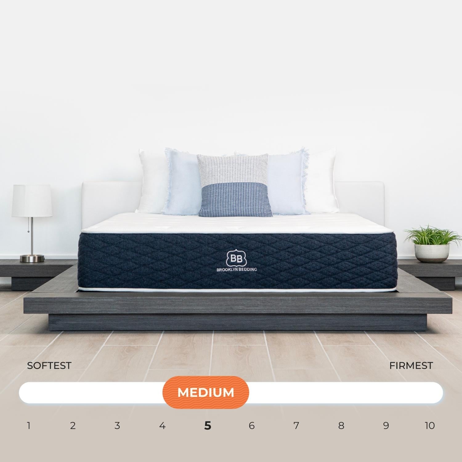 Matelas hybride Brooklyn Bedding Signature 11 avec mousse confort