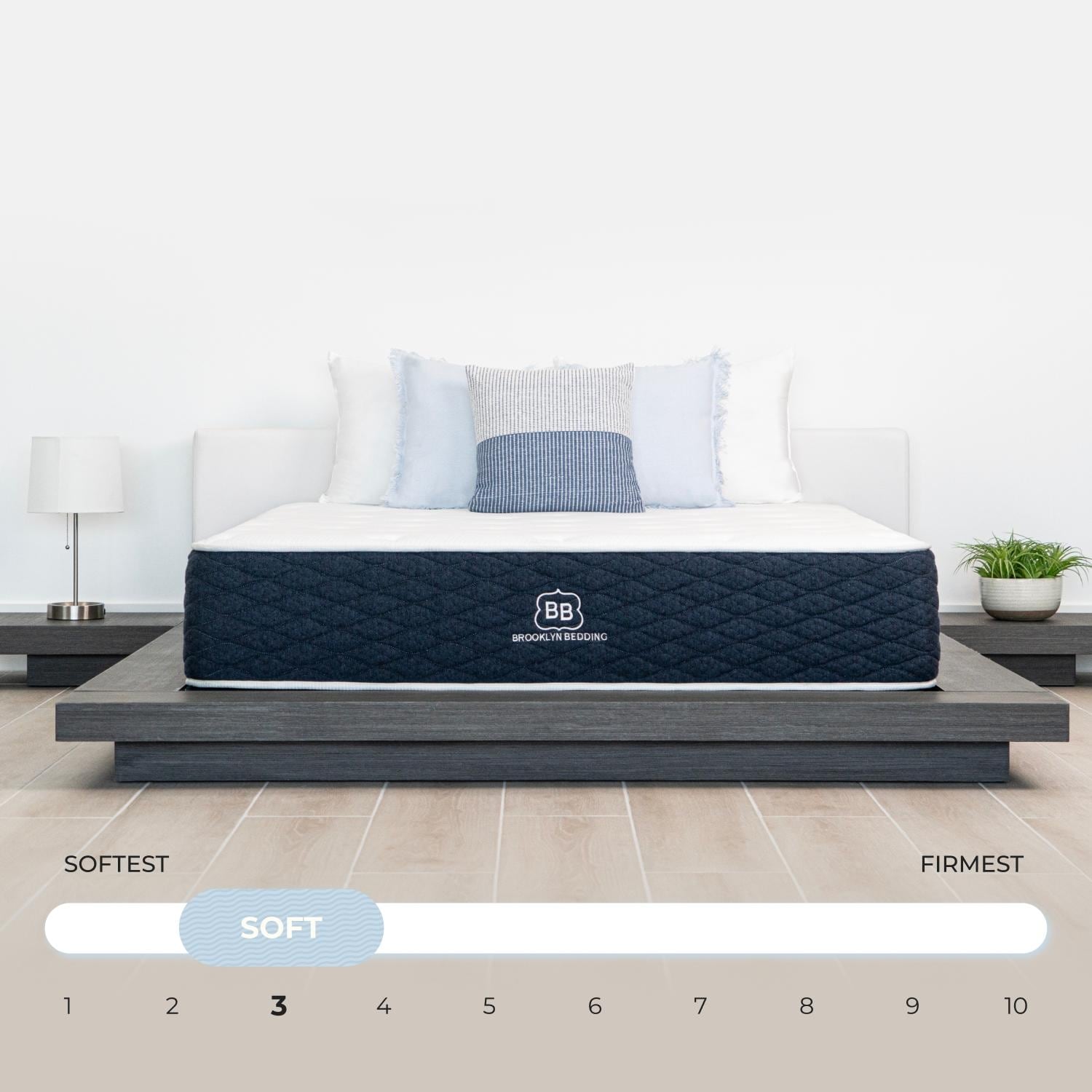Matelas hybride Brooklyn Bedding Signature 11 avec mousse confort