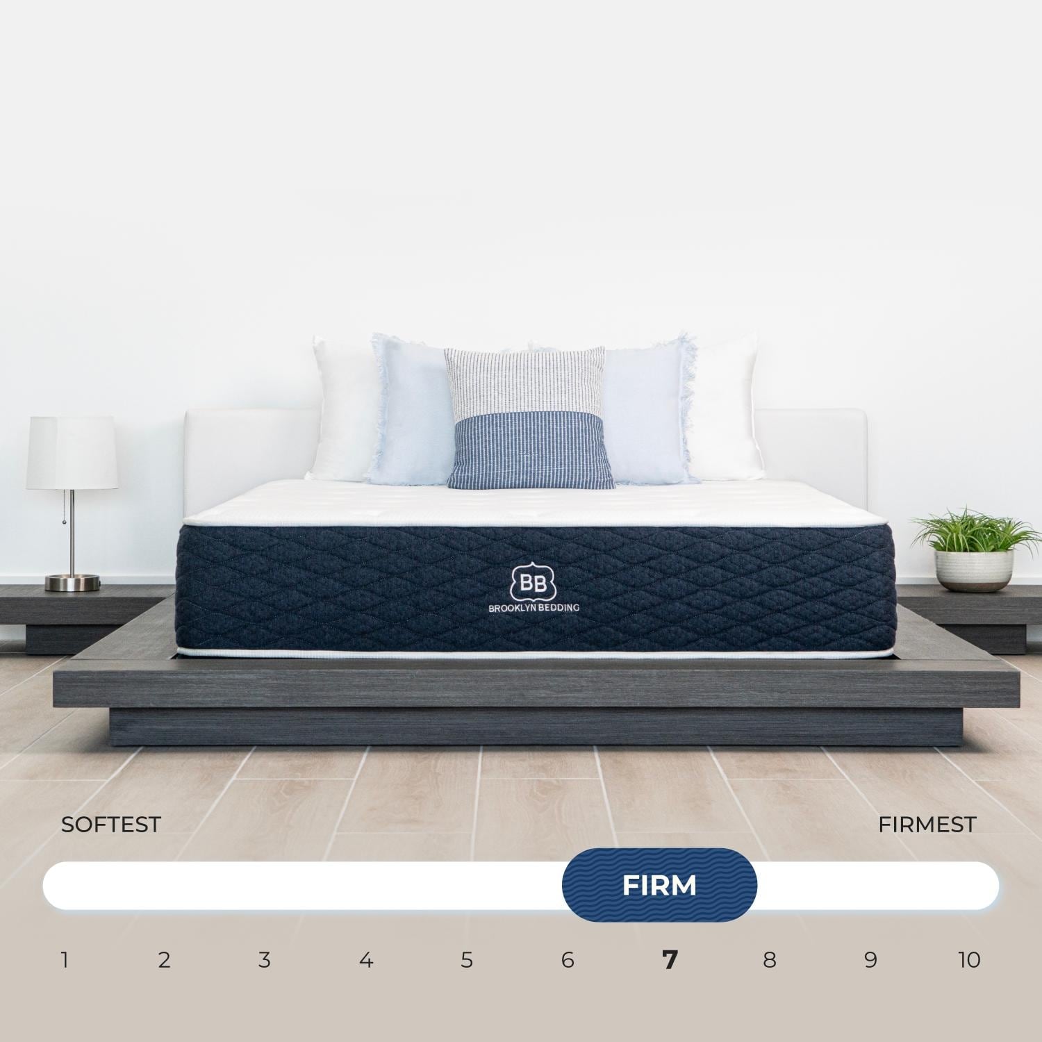 Matelas hybride Brooklyn Bedding Signature 11 avec mousse confort