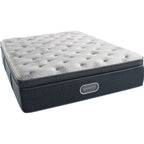 Ensemble matelas double Beautyrest Silver Discovery Bay de luxe ferme à plateau-coussin de 15,5 pouces - N/A