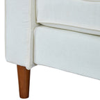 82,7 canapés pour le salon, canapés causeuse confortables, canapé causeuse en velours côtelé, montage facile avec port USB