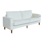 82,7 canapés pour le salon, canapés causeuse confortables, canapé causeuse en velours côtelé, montage facile avec port USB