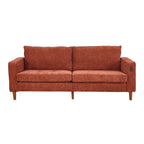 82,7 canapés pour le salon, canapés causeuse confortables, canapé causeuse en velours côtelé, montage facile avec port USB