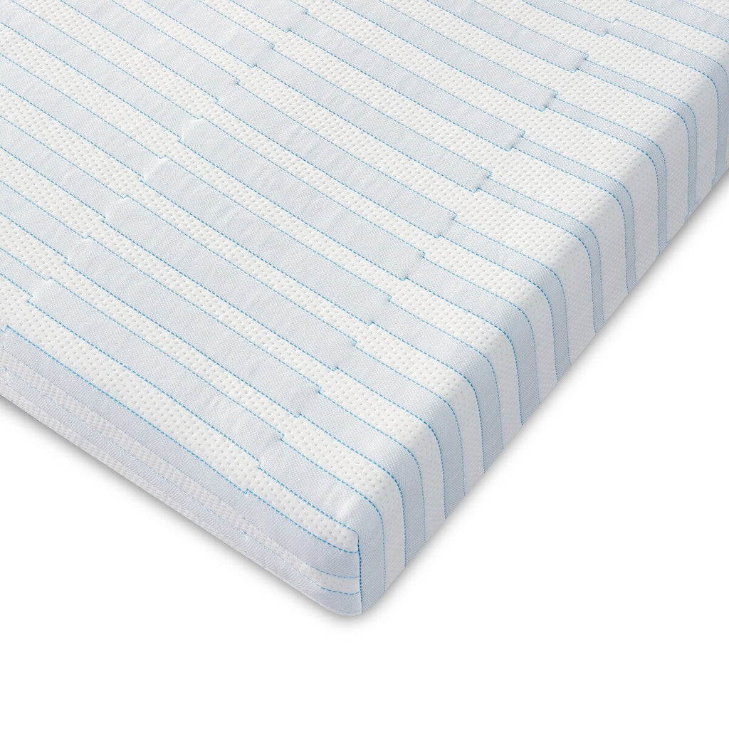 Matelas en mousse à mémoire de forme triple couche Bodipedic de 8 pouces dans une boîte