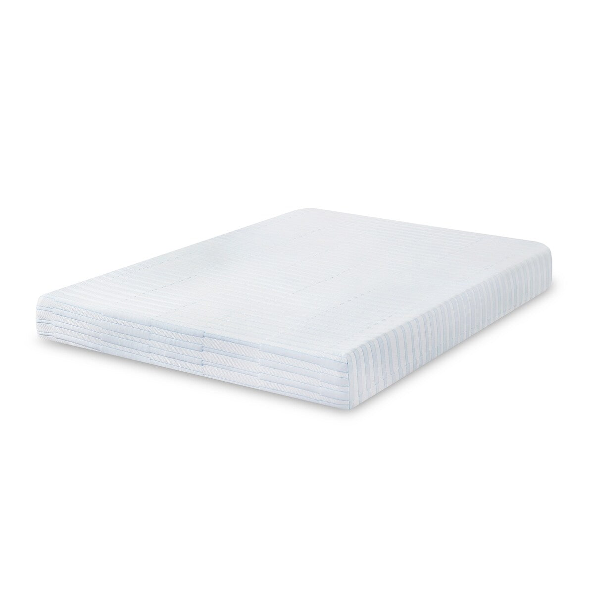 Matelas en mousse à mémoire de forme triple couche Bodipedic de 8 pouces dans une boîte