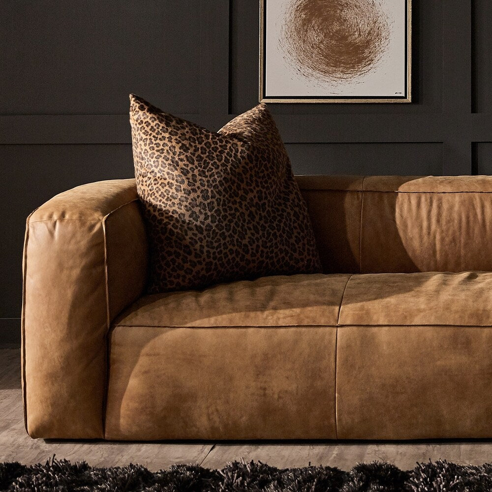 Canapé Divya Outback en cuir tanné par iNSPIRE Q Modern