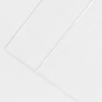 Taie d'oreiller unie en coton 1500 fils Superior (lot de 2)