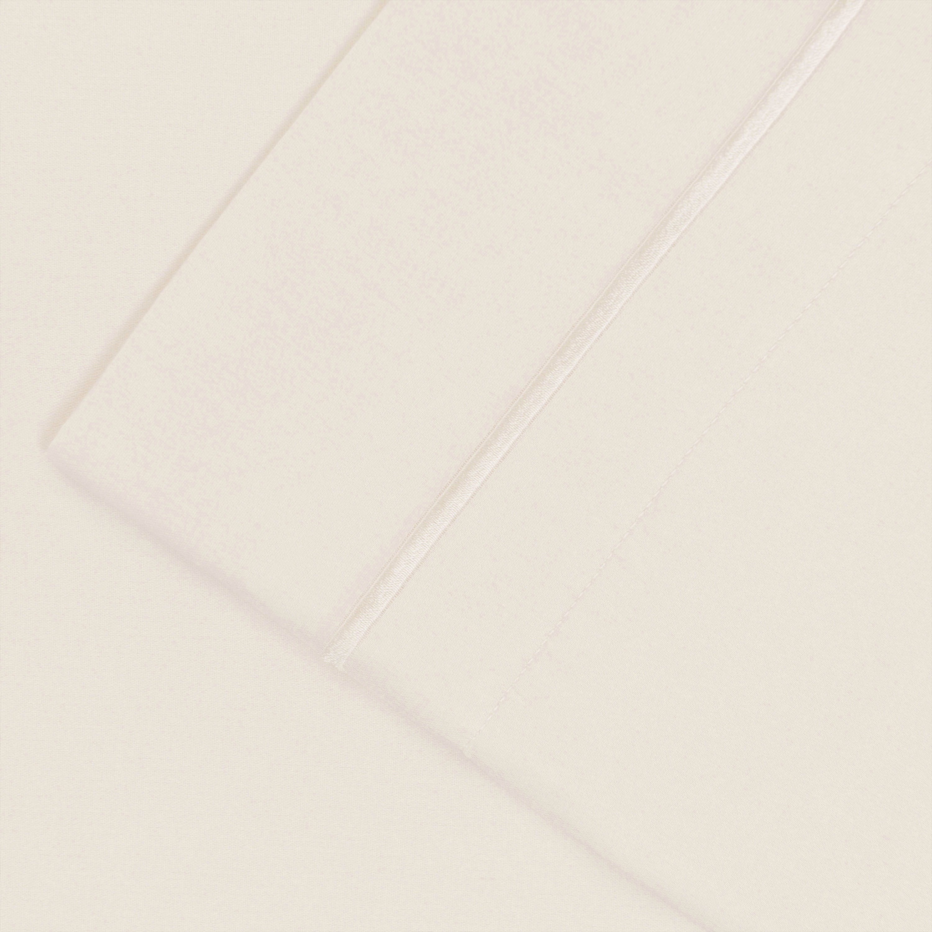 Taie d'oreiller unie en coton 1500 fils Superior (lot de 2)