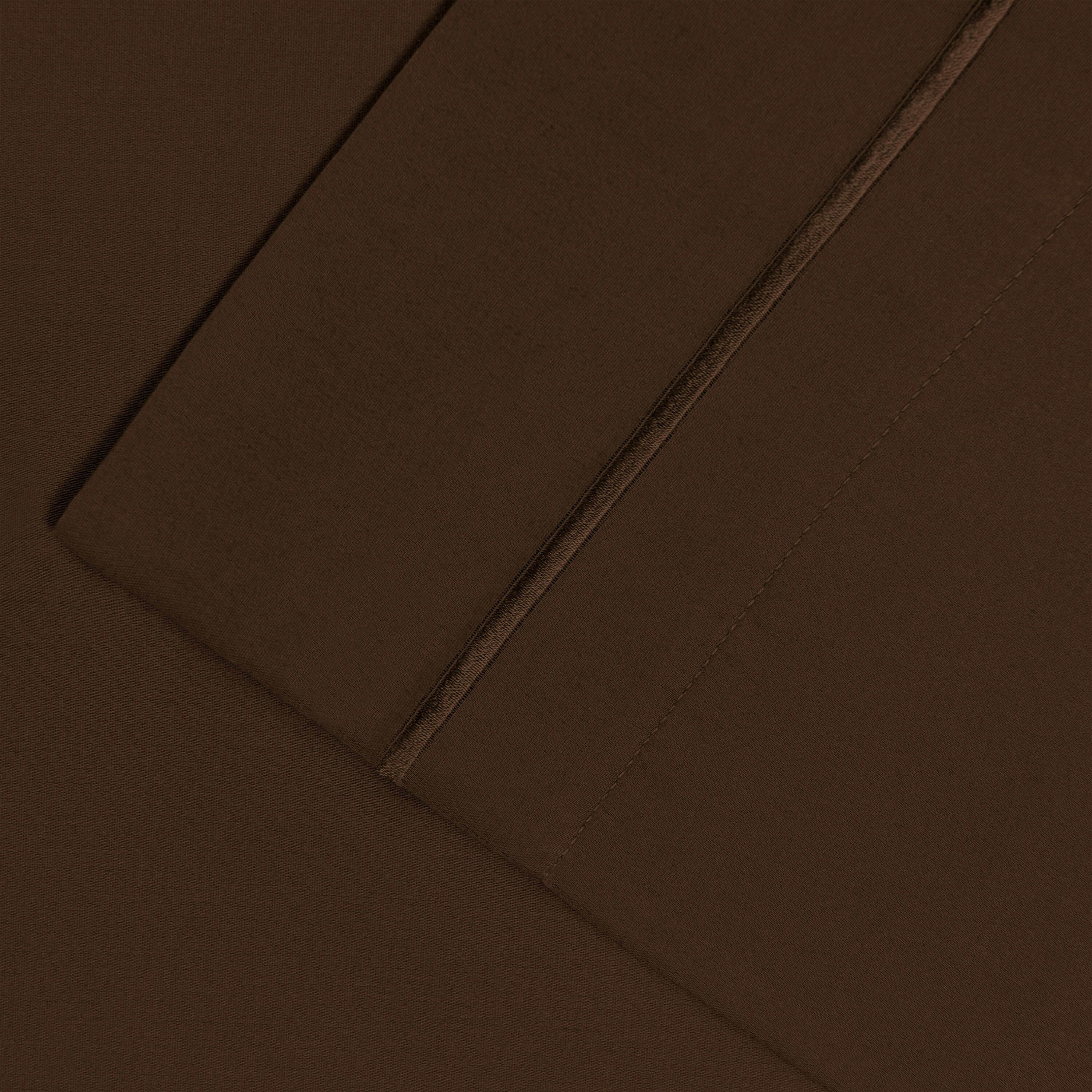 Taie d'oreiller unie en coton 1500 fils Superior (lot de 2)