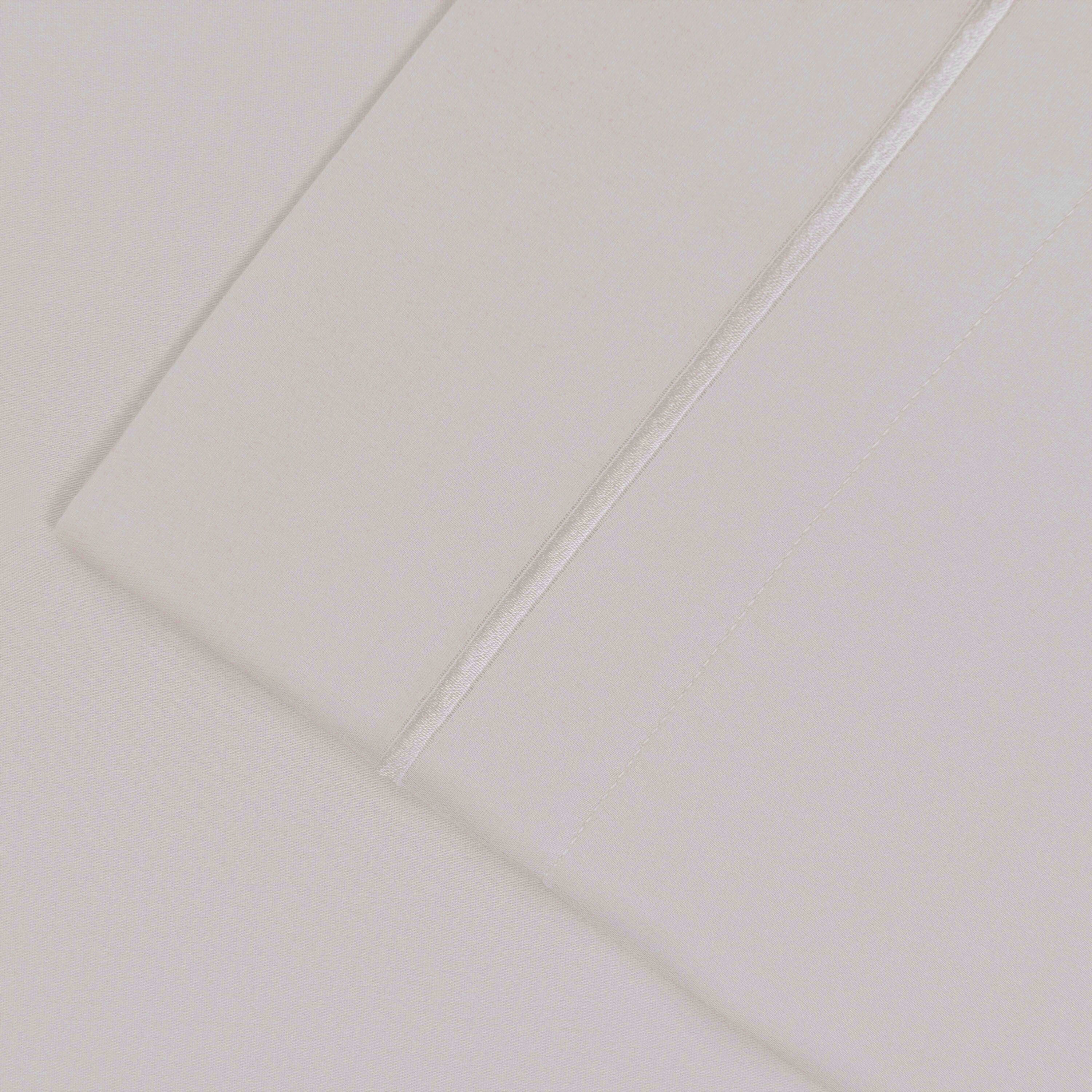 Taie d'oreiller unie en coton 1500 fils Superior (lot de 2)