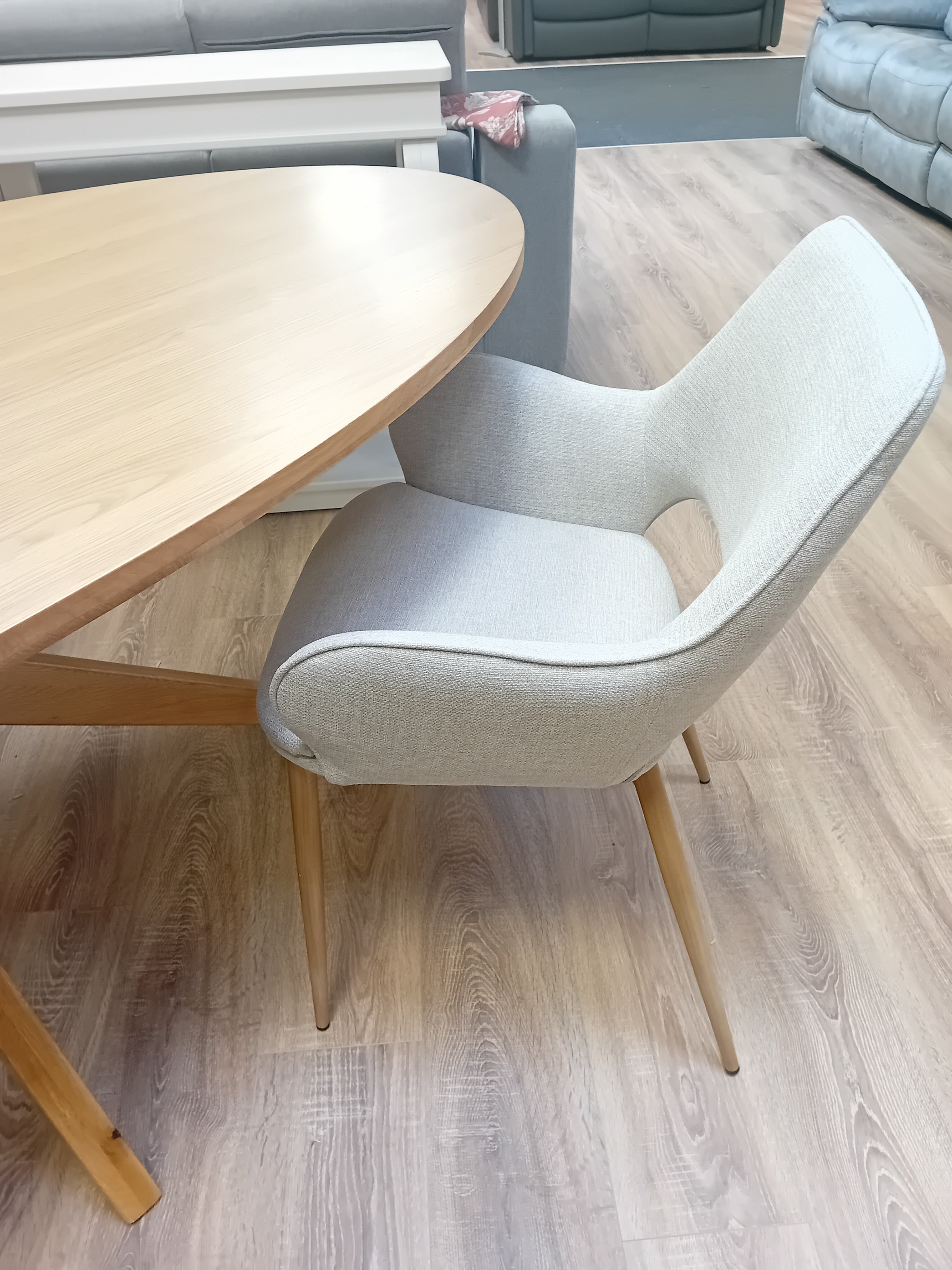 Chaise de salle à manger Sydney en naturel