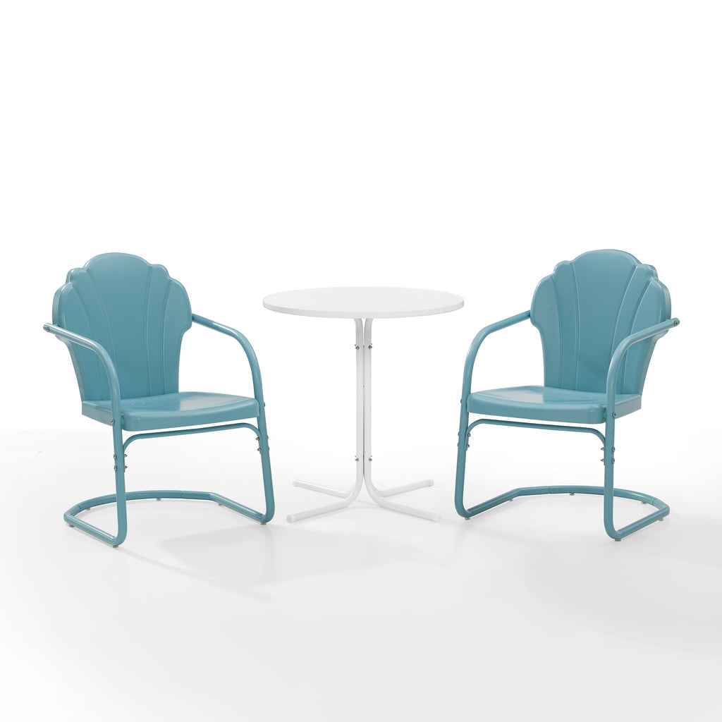 Ensemble bistro d'extérieur Crosley Tulip 3 pièces - 98 L x 29 P x 32,88 H