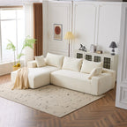 canapé modulaire extra large et profond, canapé nuage 4 personnes